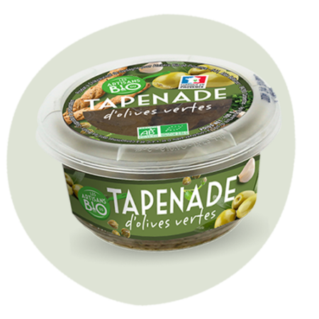 Tapenade aux olives vertes Bio