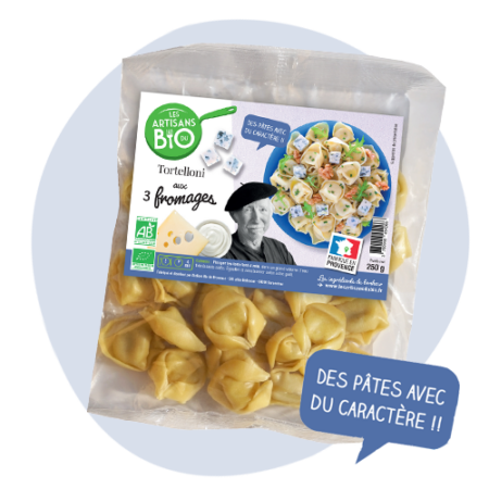 tortelloni bio 3 fromages